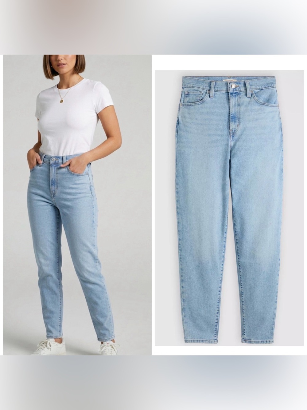 NWT LEVI’S HIGH-WAISTED MOM WOMEN'S JEANS Size 31/29